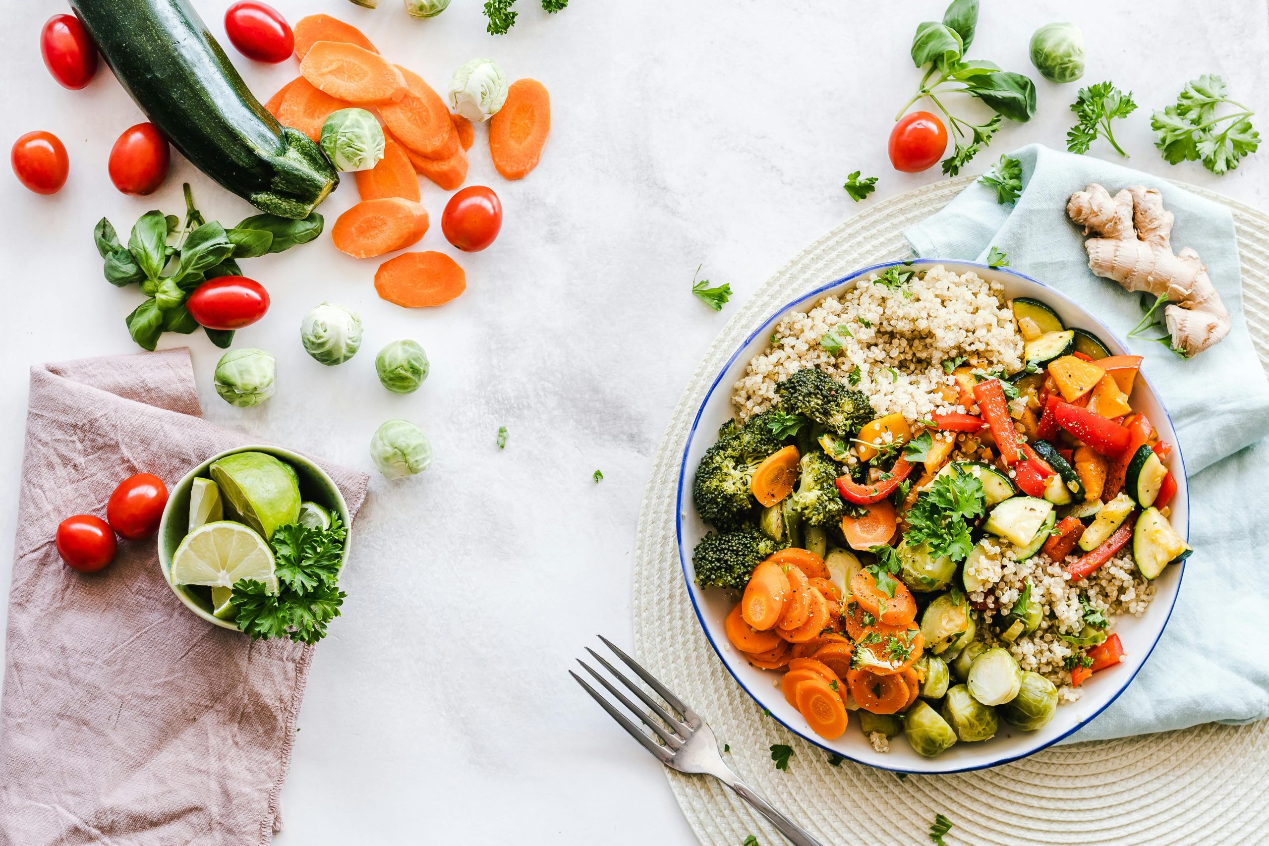 Healthy food bowl